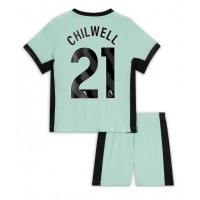 Chelsea Ben Chilwell #21 3rd trikot Kinder 2023-24 Kurzarm (+ Kurze Hosen)